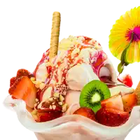 a photo of an ice cream
